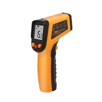 Non-contact digital laser infrared thermometer with LCD for industrial and domestic use